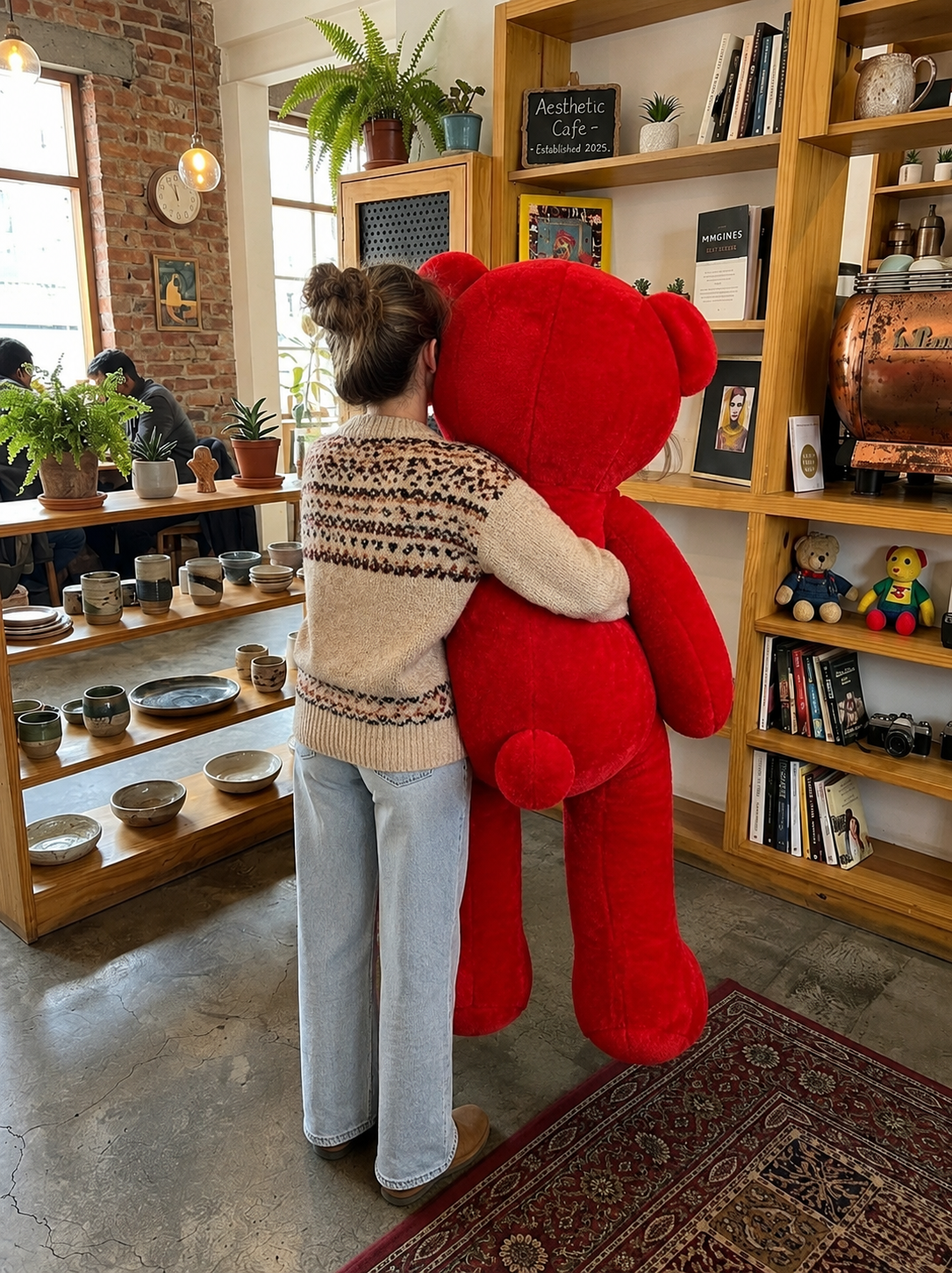 The Sweetheart Hugger Bear (3.6 ft)