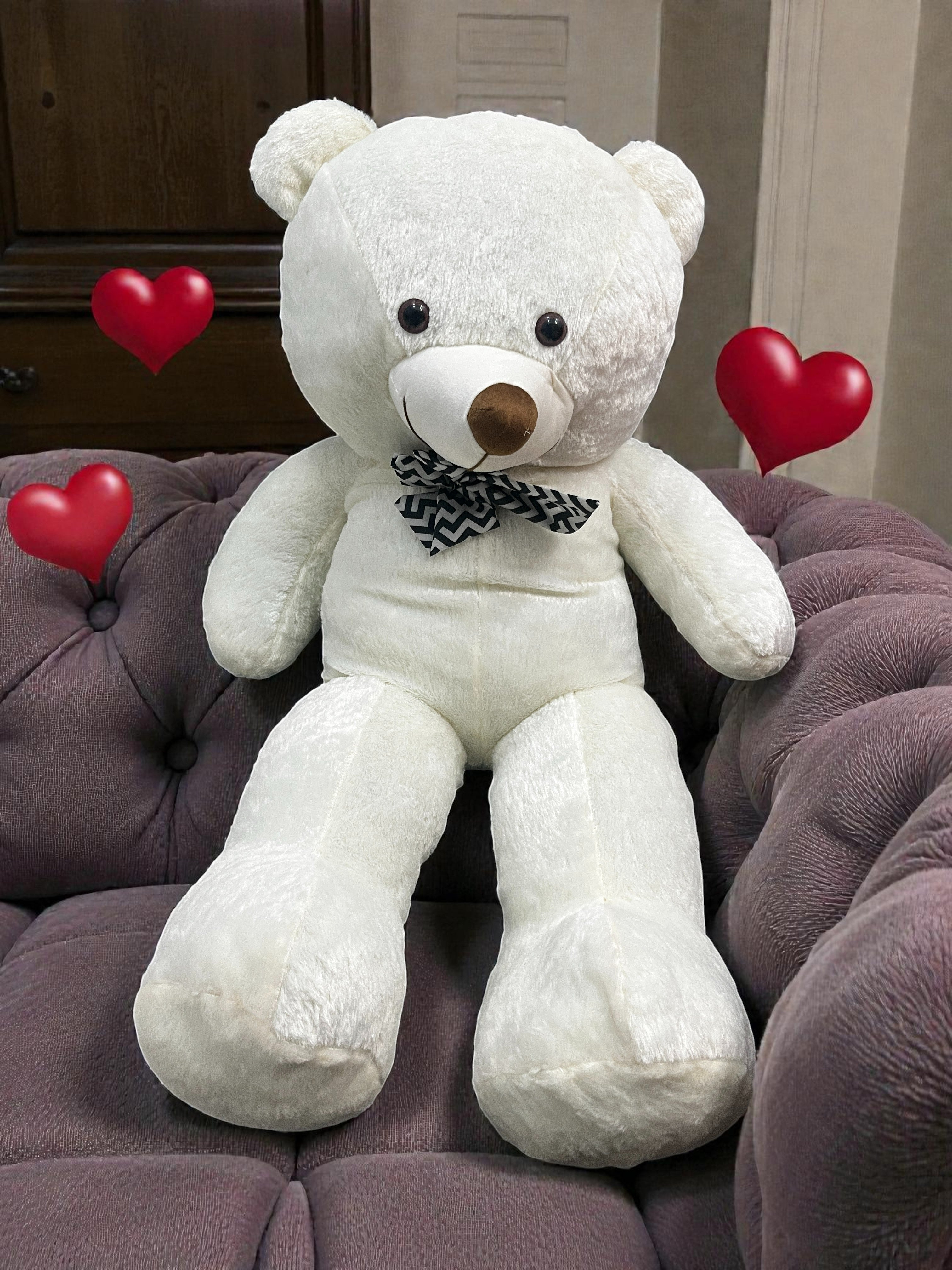 Oliver β The Classic White Teddy Bear