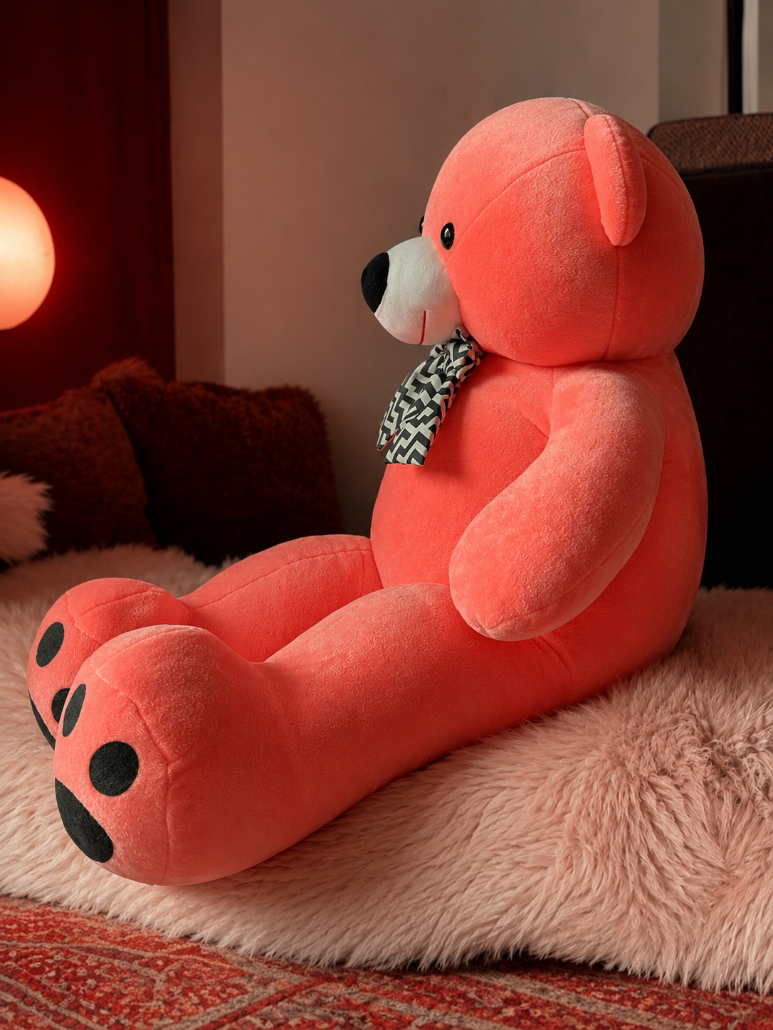 Rosalie the Blush Pink Bear (3.6 ft)
