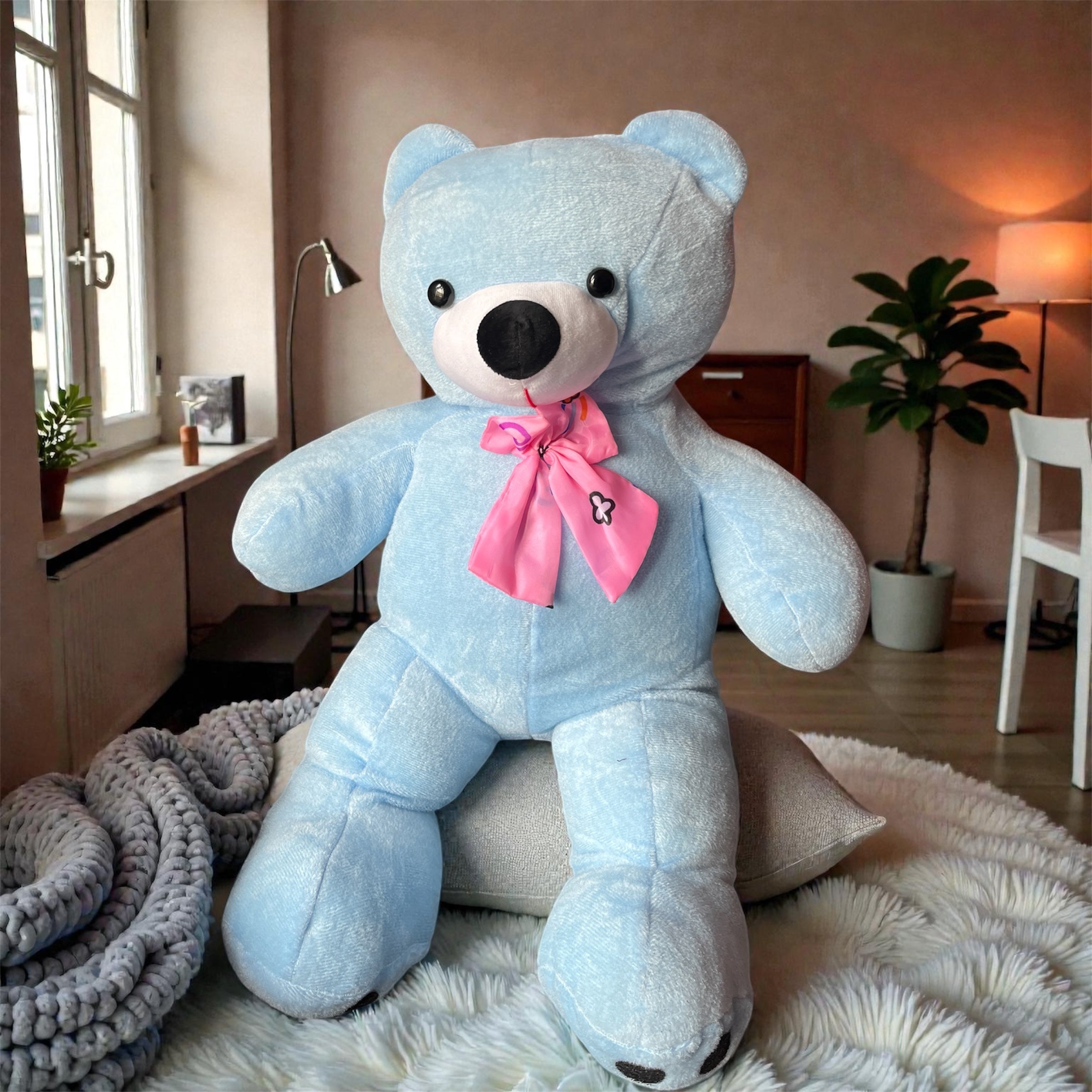 Skyy - The Cozy Teddy Bear 🧸💙 (3.6ft)